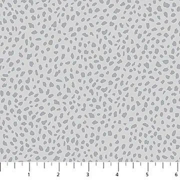 Tela de algodón Dewfall pigmentada gris con manchas - 44"/45" por yarda