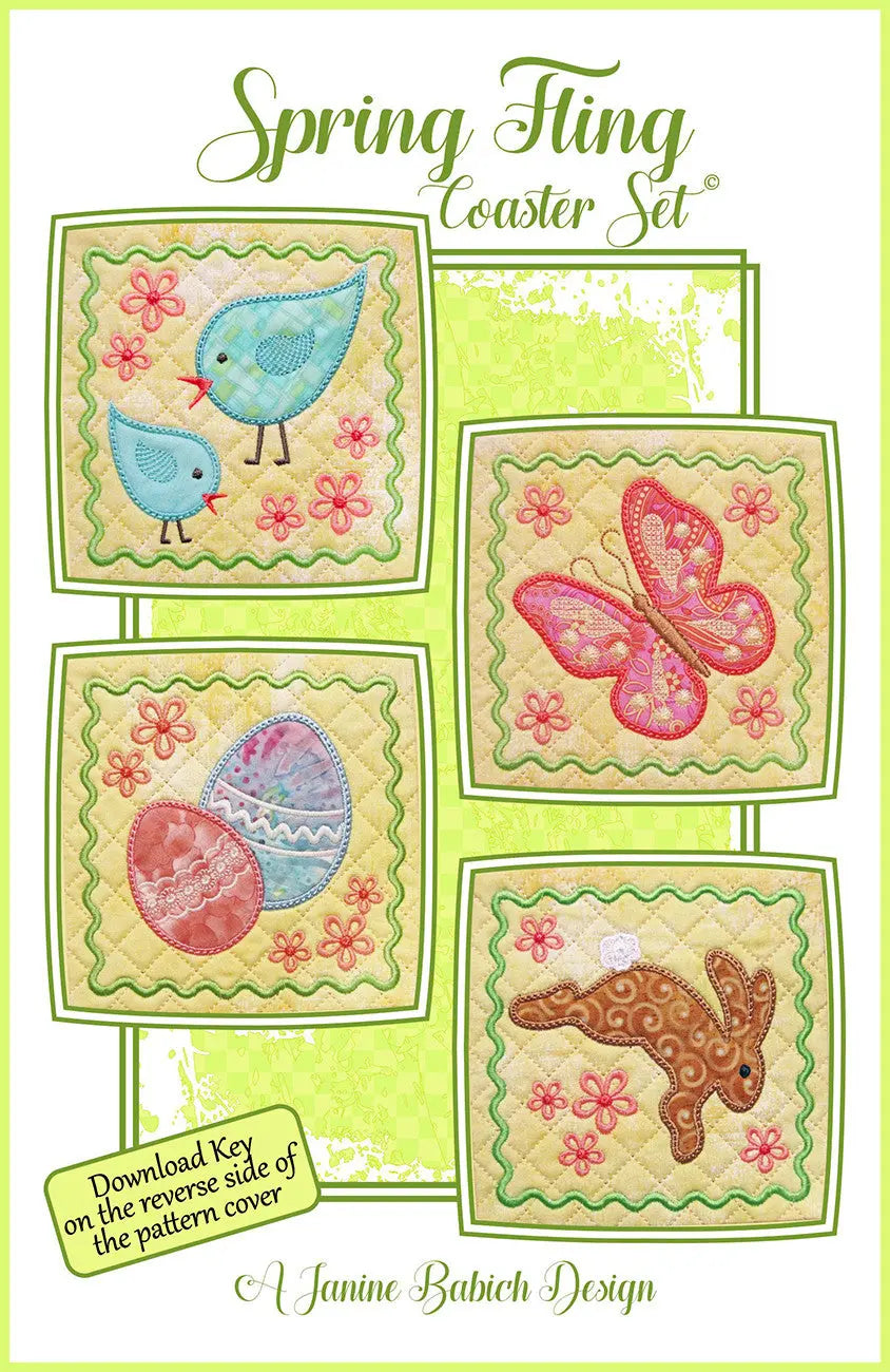Juego de Posavasos Primavera