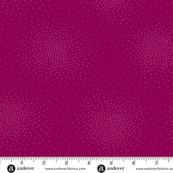 Spritz Fuchsia Cotton Fabric - 44"/45" Per Yard