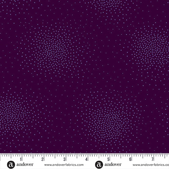 Spritz Plum Cotton Fabric - 44"/45" Per Yard