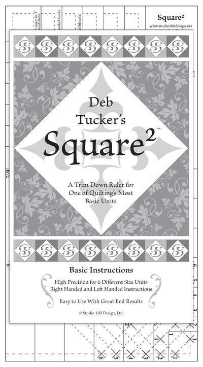 Square Squared Quilting Ruler