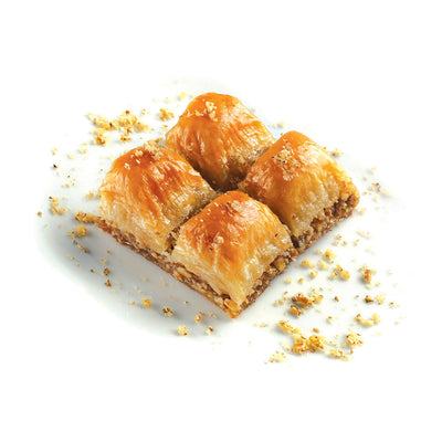 Baklava de Moda – Rebanada cuadrada con nueces, paquete para fiestas, 54 piezas, 2700 g