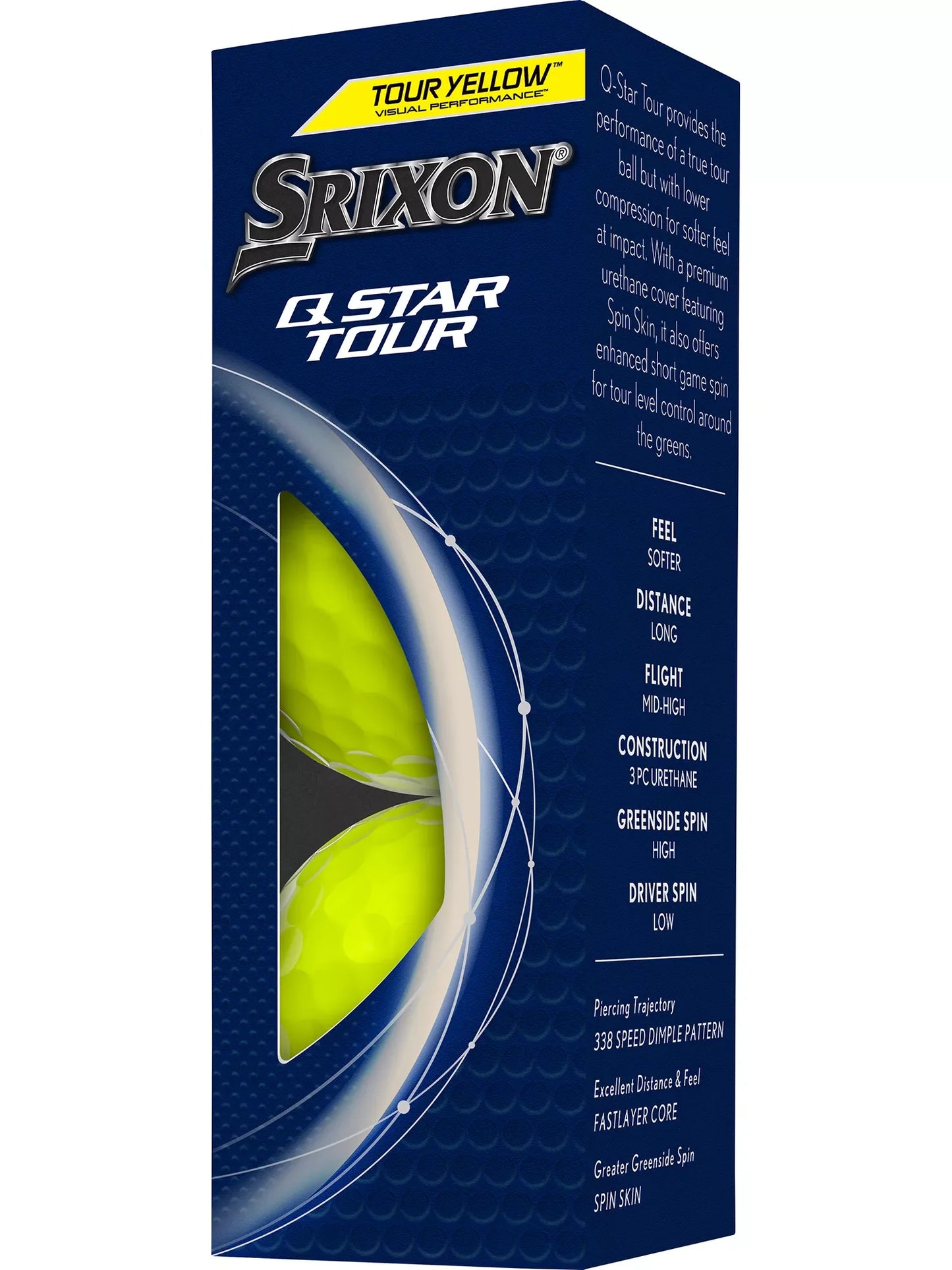 Srixon 2024 Q-STAR Tour 5 Golf Balls - Premium Performance