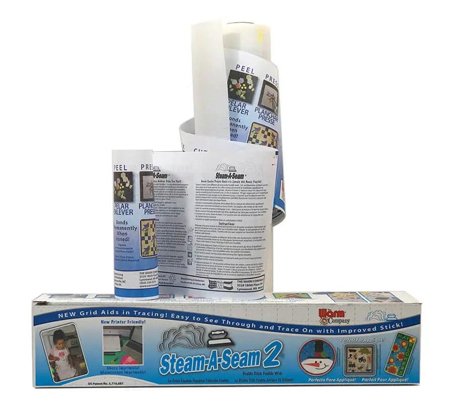 Steam-A-Seam 2 24" x 25 YD Web Fusible para Acolchar y Manualidades