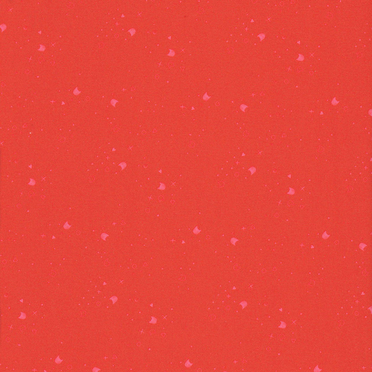 Dear Stella Kitty Litter Watermelon Cotton Fabric - 43"/44" Per Yard