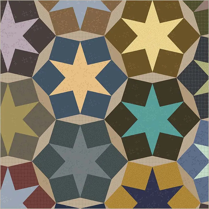 Stellar Dusk Cotton Wideback Fabric - Premium Quality