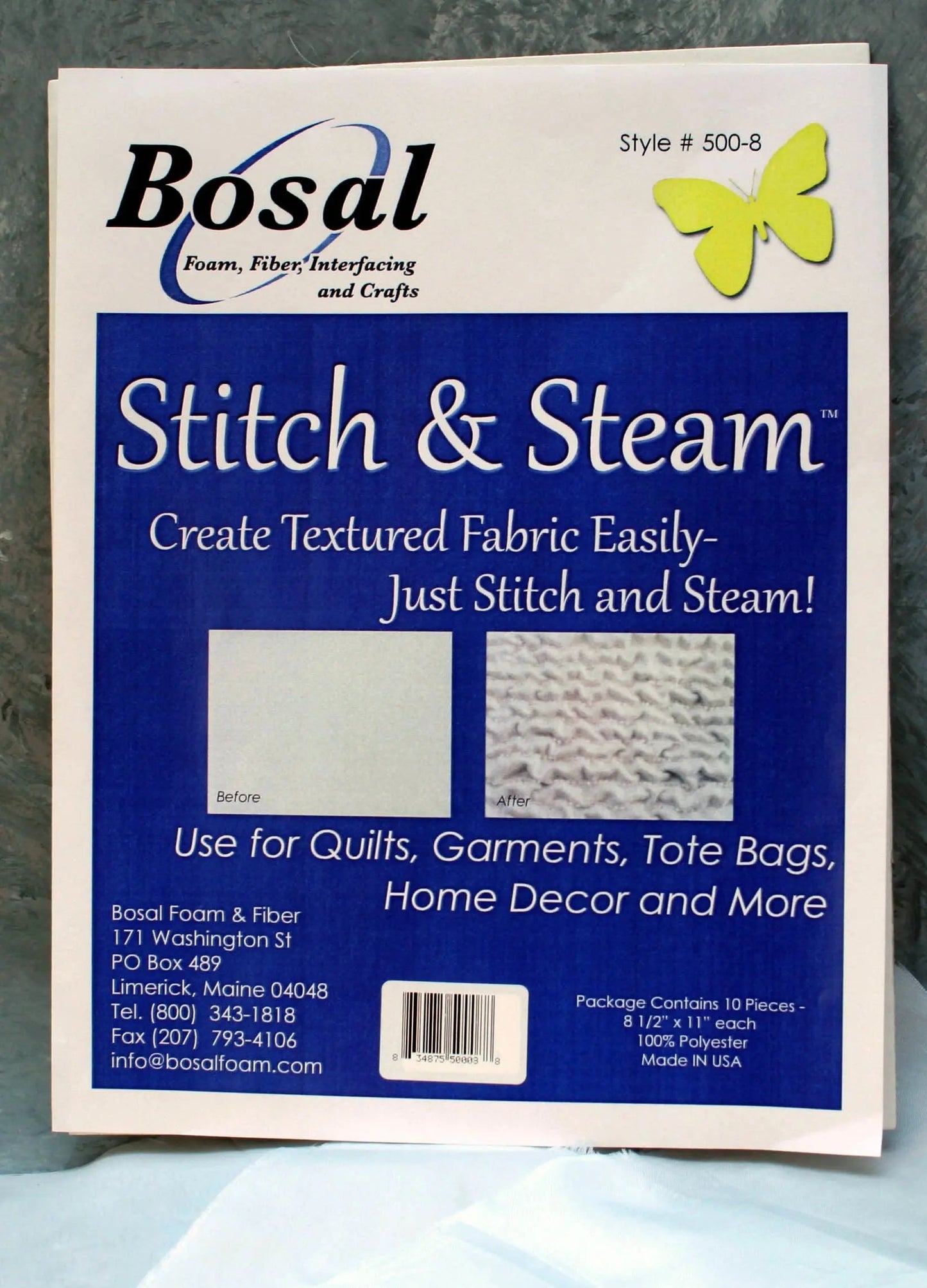 Interfacing Fusible Stitch & Steam 10-Pack