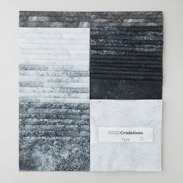 Carreaux Graphite Stonehenge Gradations II