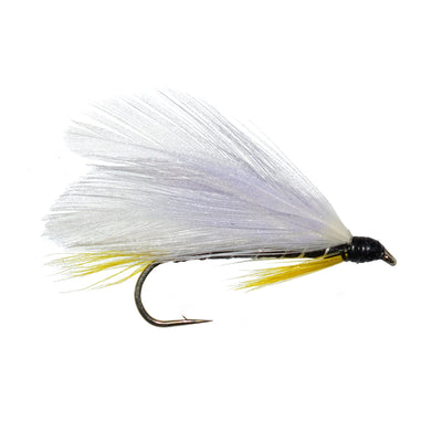 Classic Black Ghost Streamer Fly Set - 12 Pack for Trout & Bass Fishing - Korvel
