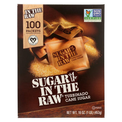 Sugar In The Raw Turbinado Sugar Packets - Case of 8