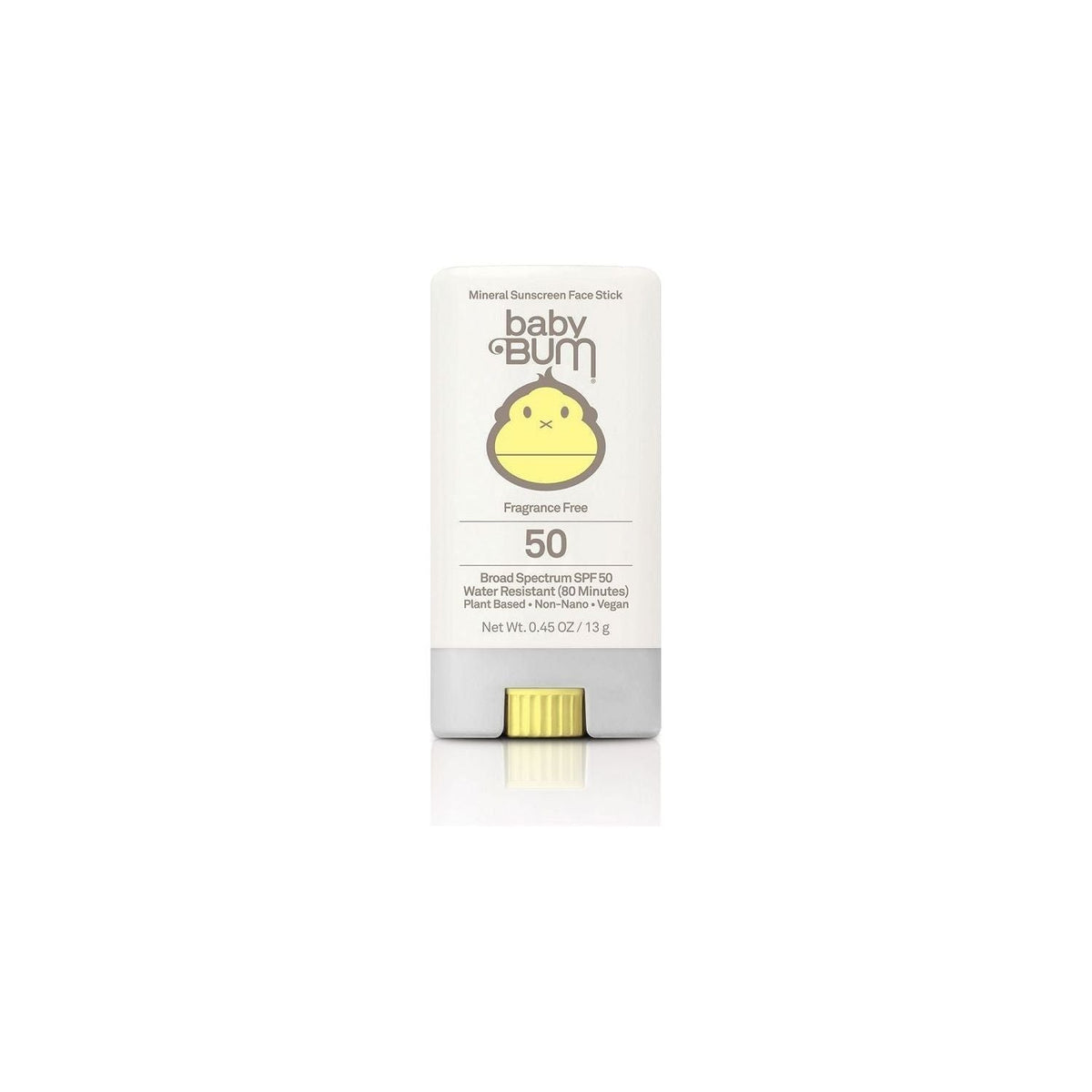 Sun Bum Baby Mineral SPF 50 Stick Solar Facial - Sin Fragancia
