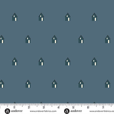 Sun Print 2026 Cabin Nighttime Cotton Fabric - 44"/45" Per Yard