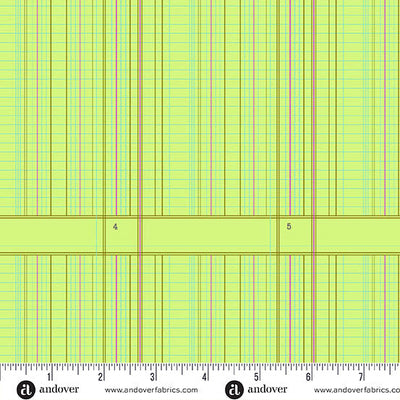 Tissu en coton Pistachio Ledger Sun Print 2026 - 44"/45" par yard