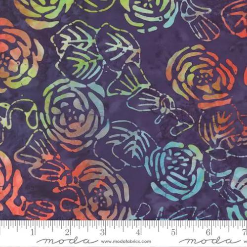 Tela de algodón Sunburst Batiks Dusk - 44"/45" por yarda