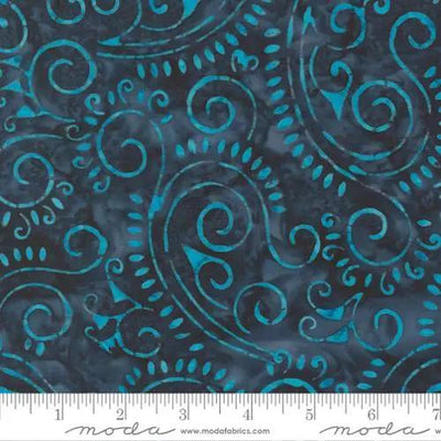 Tela de algodón Sunburst Batiks Dusk - 44"/45" por yarda