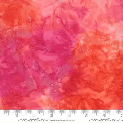 Sunburst Batiks Flamingo Cotton Fabric - 44"/45" Per Yard
