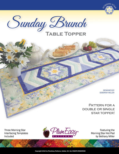 Elegant Sunday Brunch Table Topper