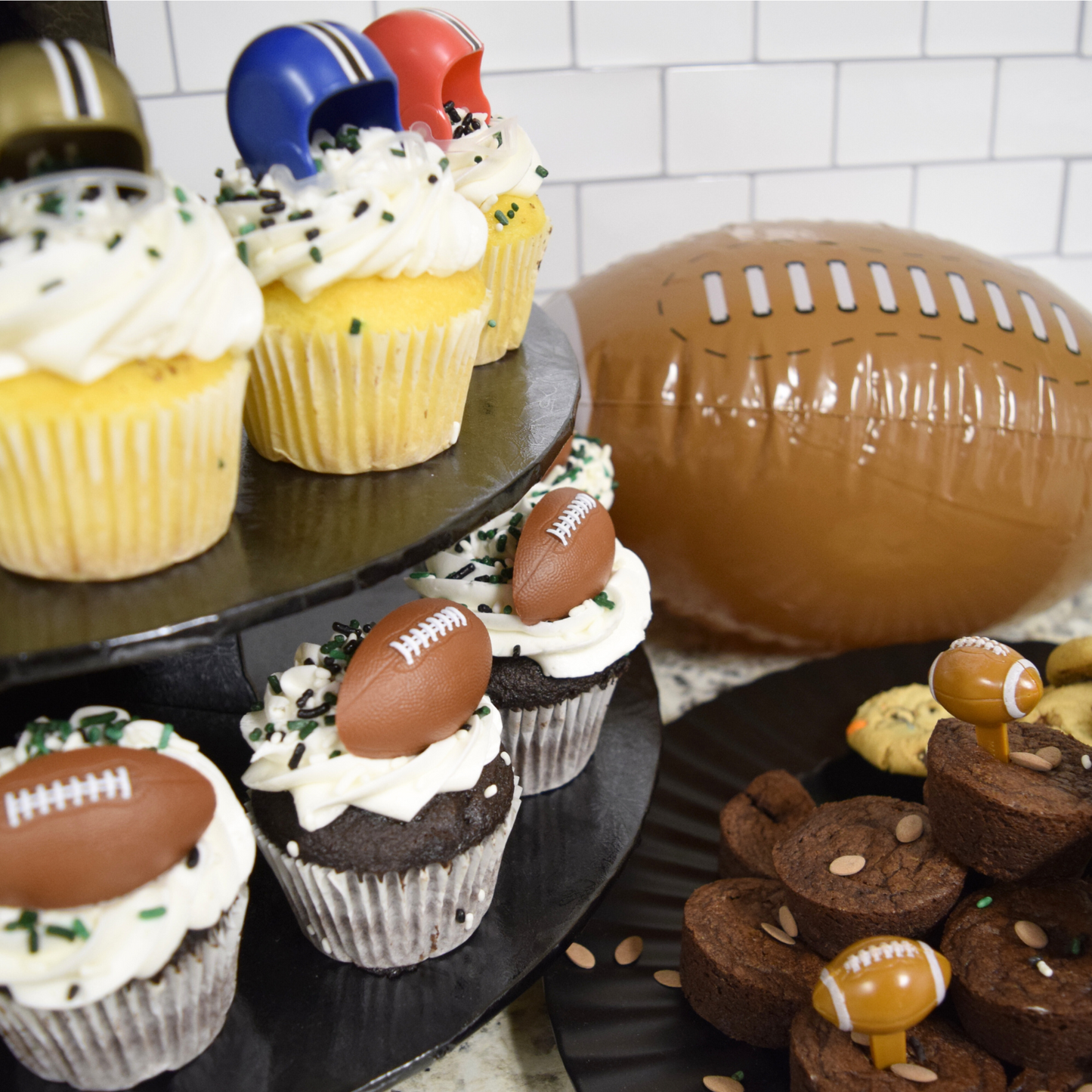 Kit de fournitures de fête de football - 54 pièces pour les célébrations