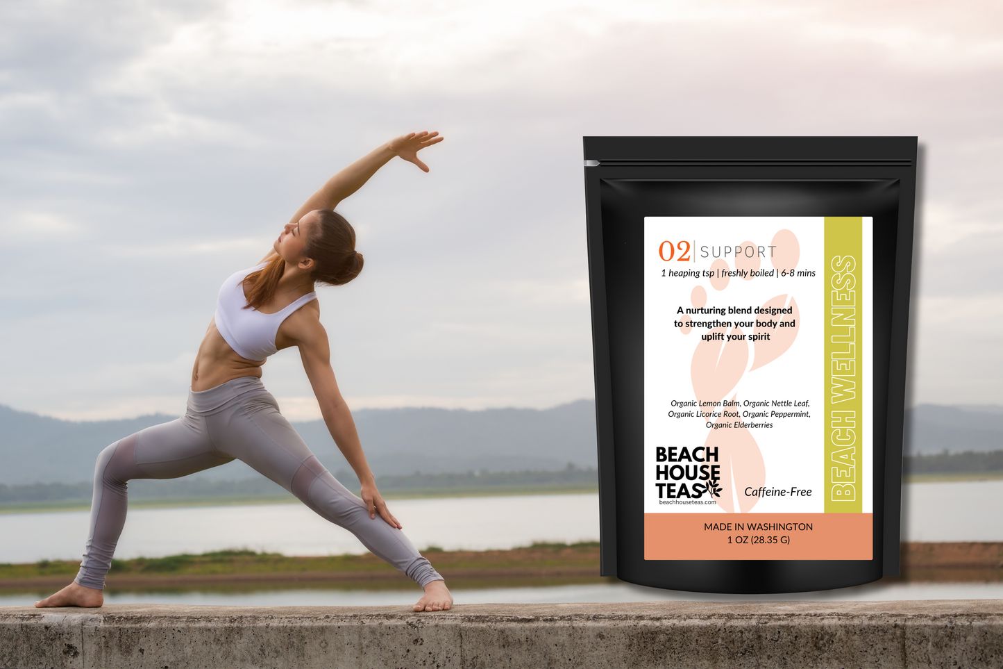 Serenity Tea – Organic Herbal Relaxation Blend | 1 oz - Korvel