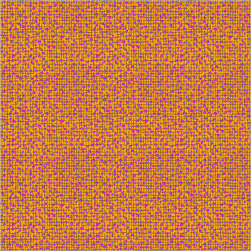 Sweet Talk Julia Mandarin Cotton Fabric - 44"/45" Per Yard