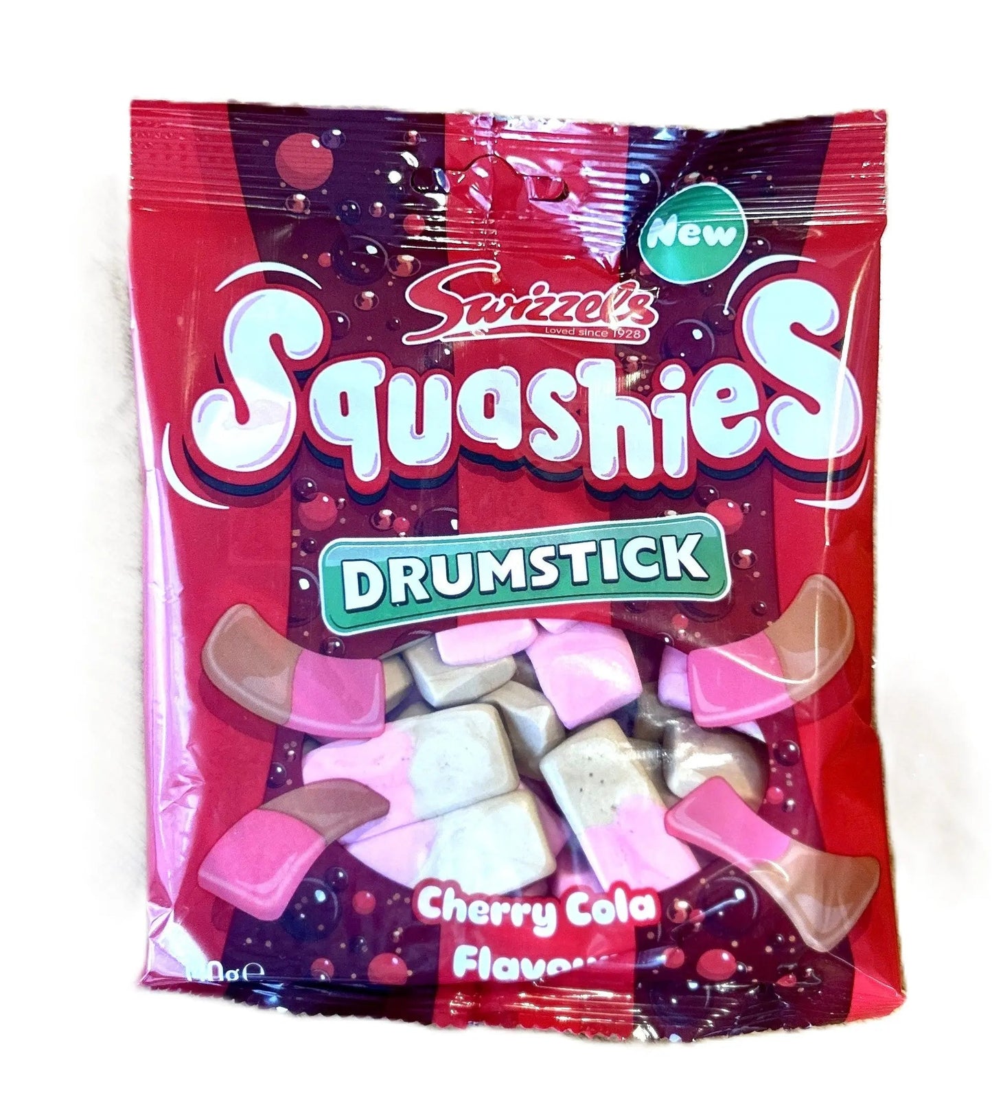 Swizzels Squashies Cherry & Cola 140g | Premium British Gummy Candy