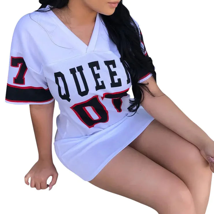 Vestido Casual Versátil de Cuello en V para Mujer
