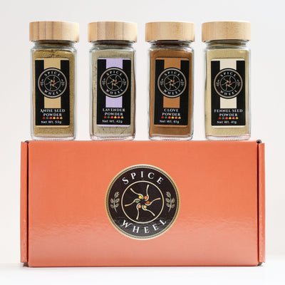 Baking Botanicals Gift Set – Anise, Clove, Fennel & Lavender - Korvel-Food Inc.