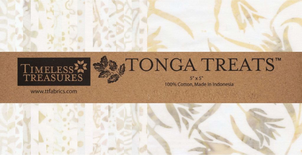 Tonga Linen 5" Squares - Tela de Algodón Premium