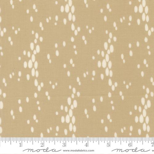 Tan Arabesque Vista Moonbeam Cotton Fabric - 44"/45" Per Yard