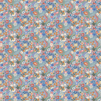 Tapestry Delicate Florentine Cotton Fabric - 43”/44” Per Yard