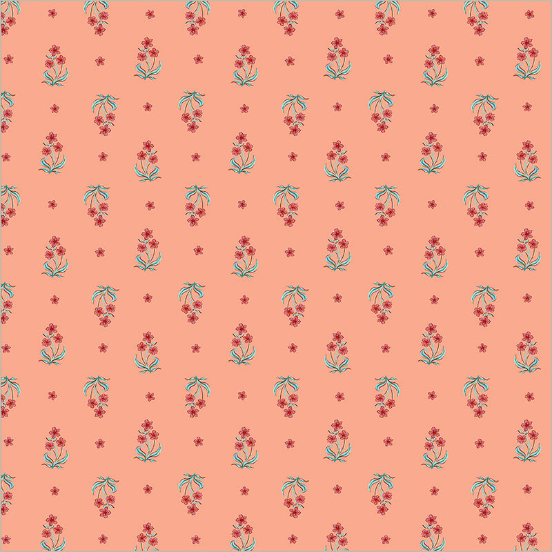 Tela de algodón Tapestry Posy Petal - 43”/44” por yarda
