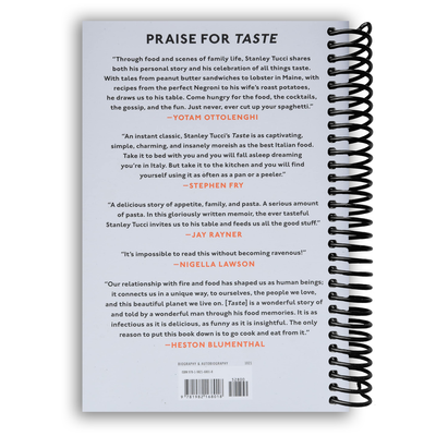 Taste: My Life Through Food (Spiral Bound) - Korvel