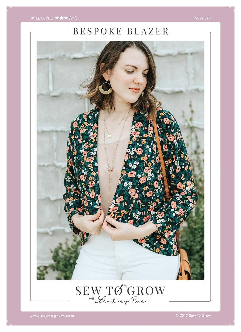 The Bespoke Blazer Sewing Pattern
