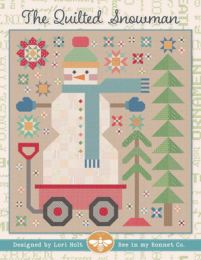 The Quilted Snowman by Lori Holt - Home Decor Sewing Pattern