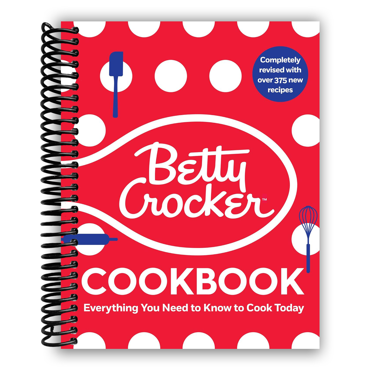 Betty Crocker Cookbook, 13th Edition: Your Ultimate Kitchen Guide (Spiral Bound) - Korvel