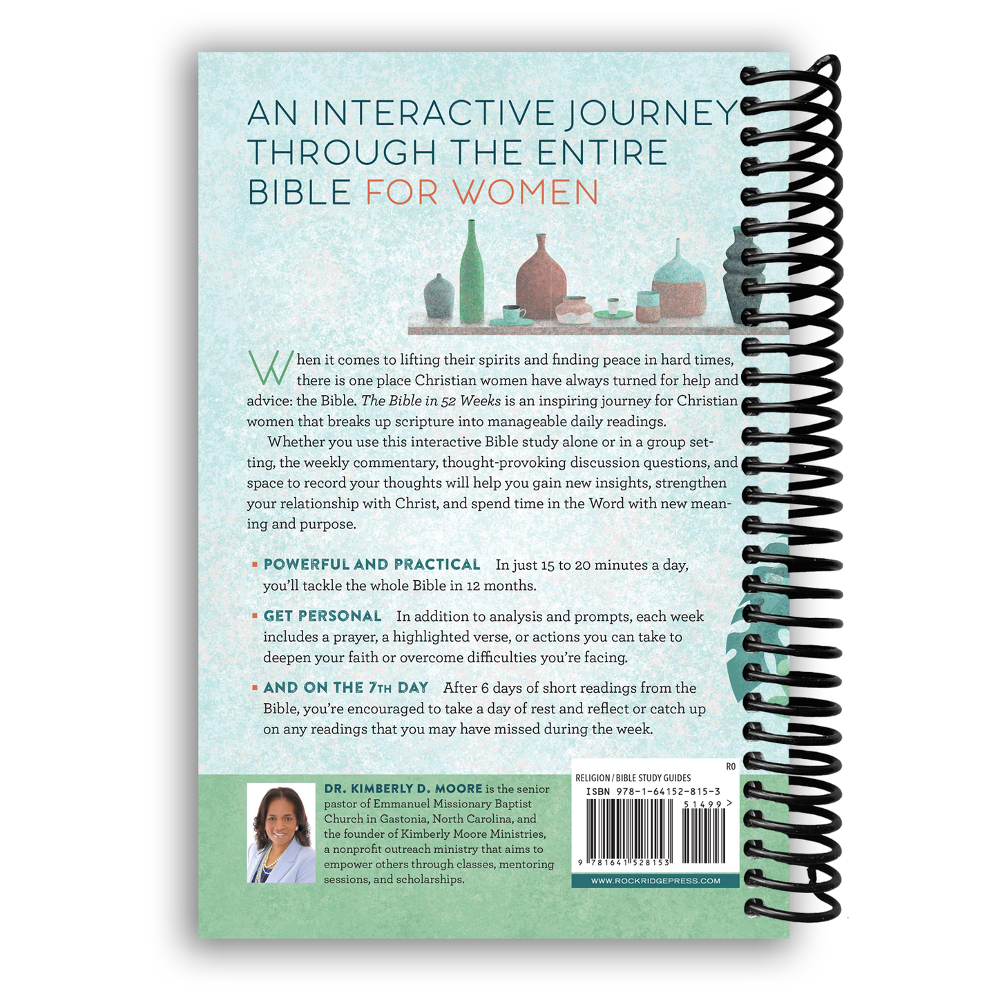 Empowered Women: A Yearlong Bible Study Journey (Spiral Bound) - Korvel
