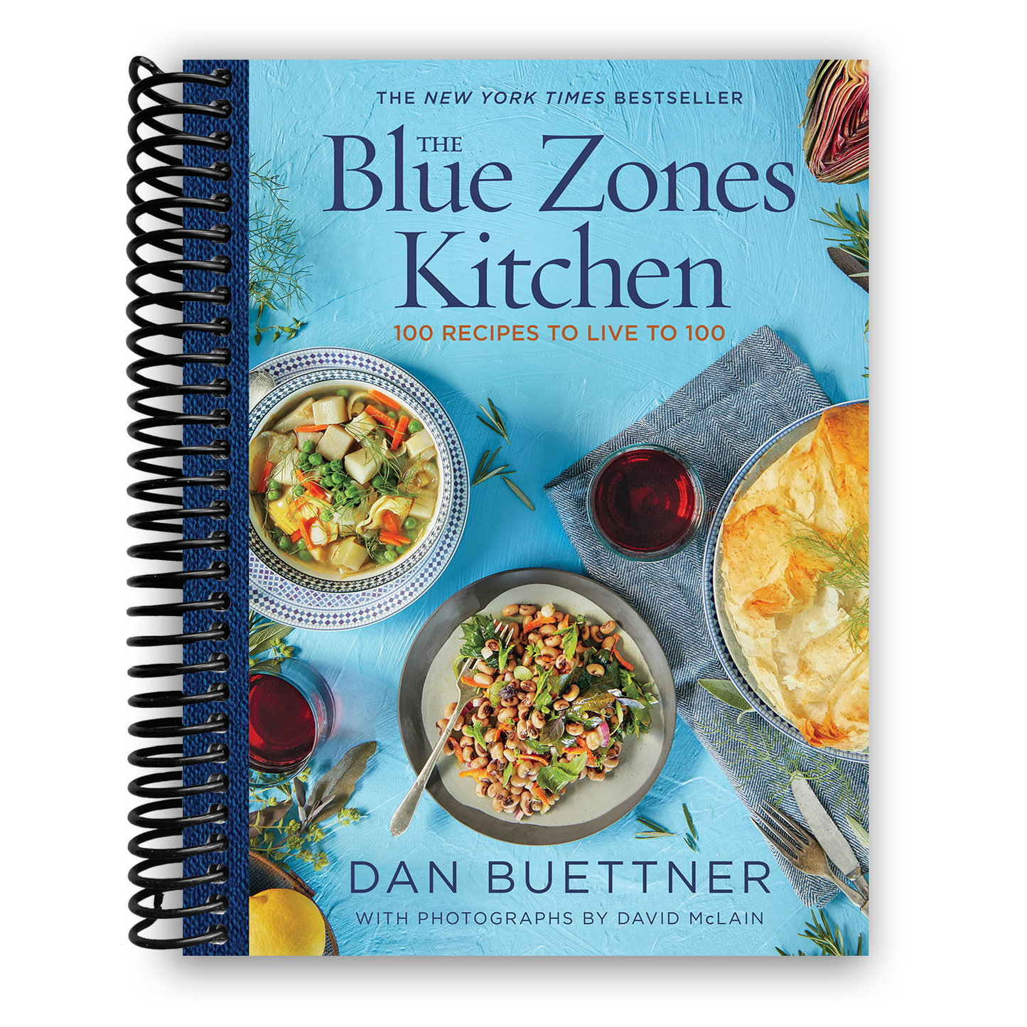 The Blue Zones Kitchen: 100 Recipes for a Longer, Healthier Life (Spiral Bound) - Korvel