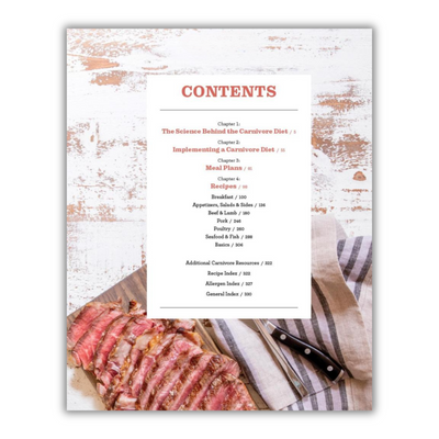 The Carnivore Cookbook (Spiral Bound) - Korvel