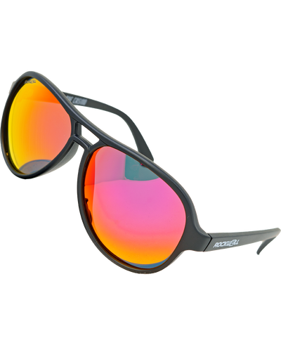 Lunettes de soleil Casino avec verres polarisés miroir noir/rouge