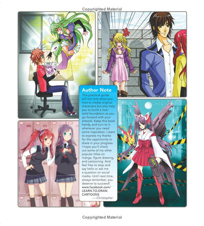 Ultimate Anime Character Drawing Guide: Create Unique Characters with Simple Templates – Volume 1 (Spiral Bound) - Korvel