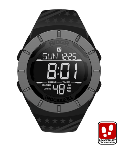 Coliseum Fit™ Halo Edition Watch - Black & Grey by Ryan Weaver - Korvel