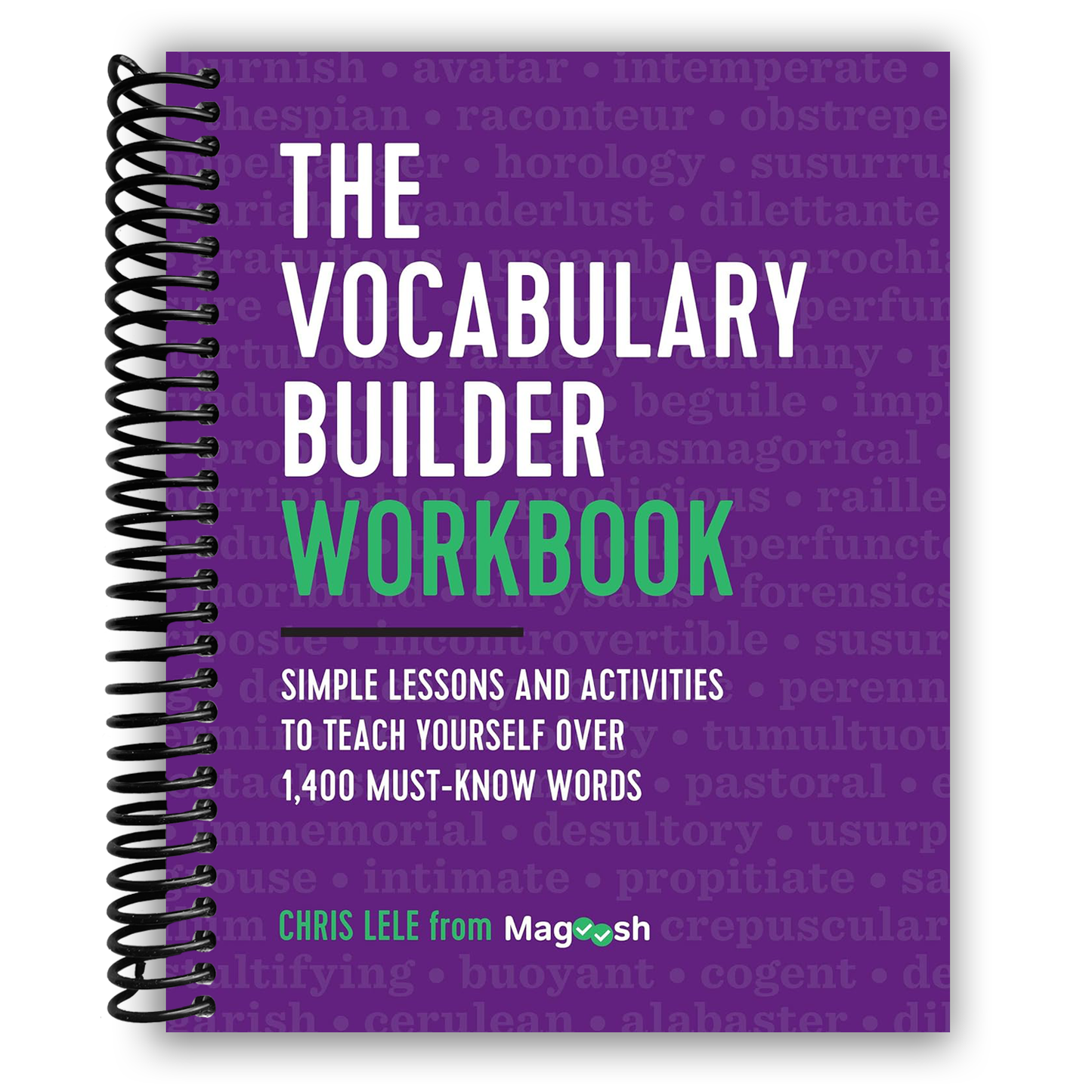 The Vocabulary Builder Workbook (Spiral Bound) - Korvel