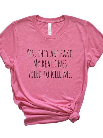They Are Fake - Unisex T-Shirt