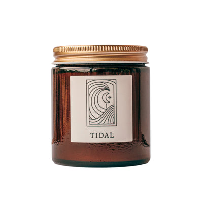 Tidal Fine Fragrance Candle – Wild Rose, Honey, Mandarin & Elemi - Korvel
