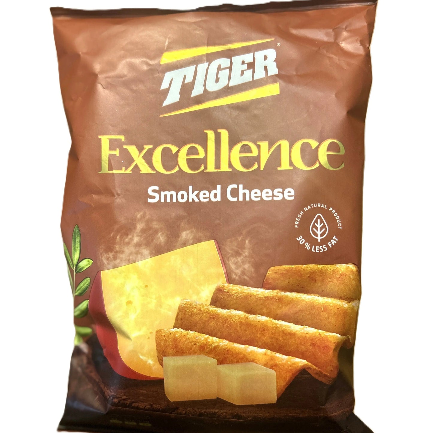 Tiger Excellence Smoked Cheese Chips – Premium Flavor Potato Chips
