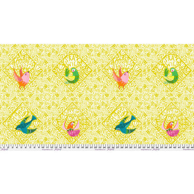 Tela de algodón What the Birds Said 44"/45" por yarda