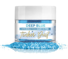 Tinker Dust Brillo Comestible - Azul Profundo, 5g