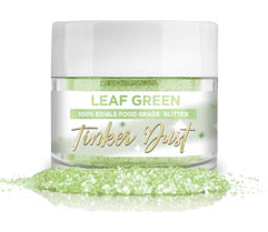Tinker Dust Edible Glitter - Leaf Green, 5g