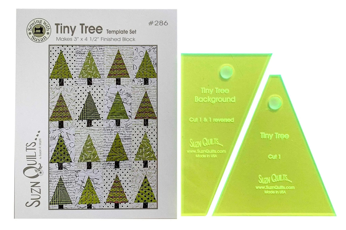 Ensemble de gabarits Tiny Tree pour couture créative