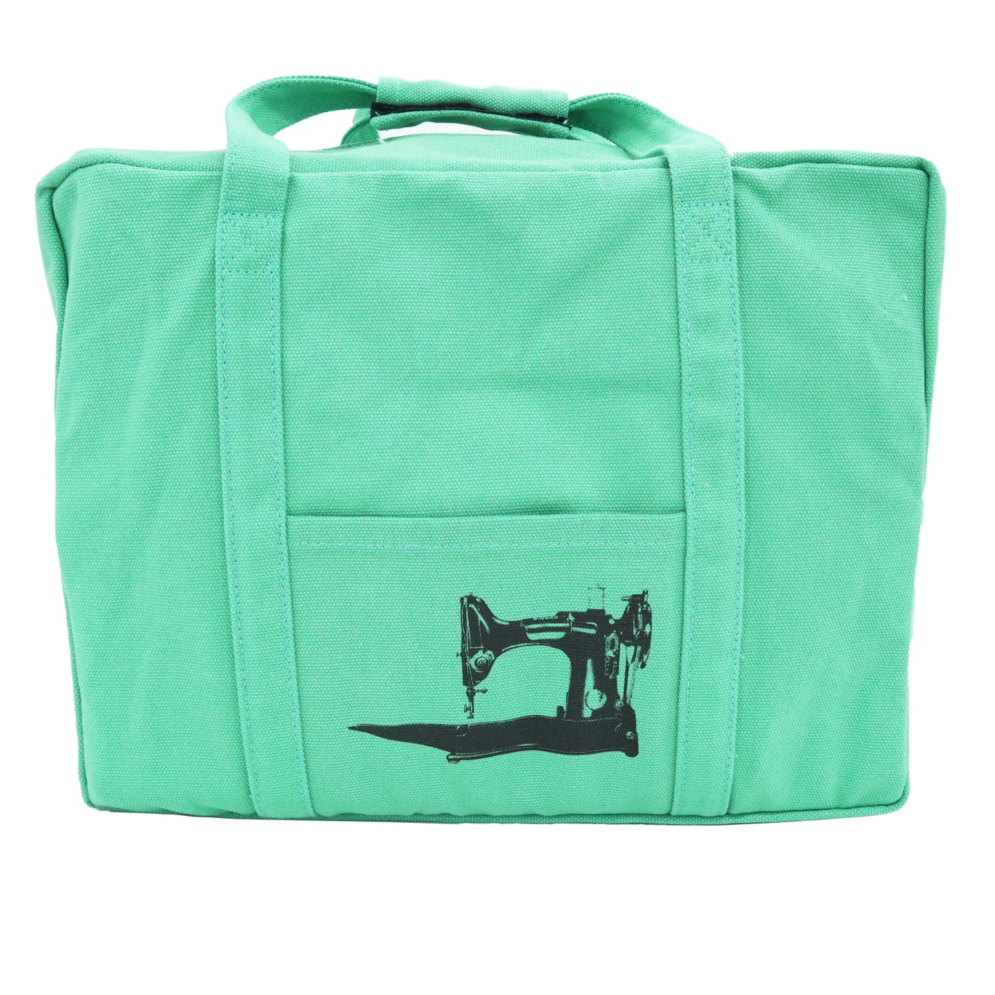 Bolsa de mano verde premium para estuche Featherweight